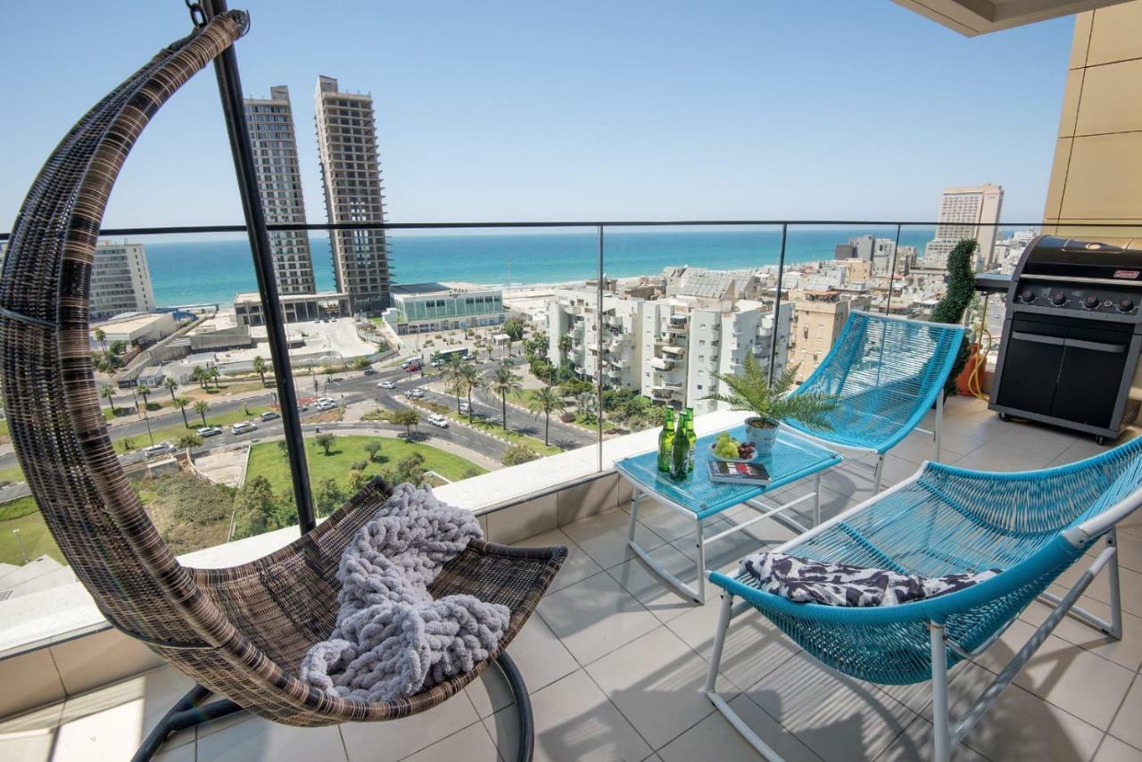 Bat Yam Luxery 5Br Sea View Suite ภายนอก รูปภาพ