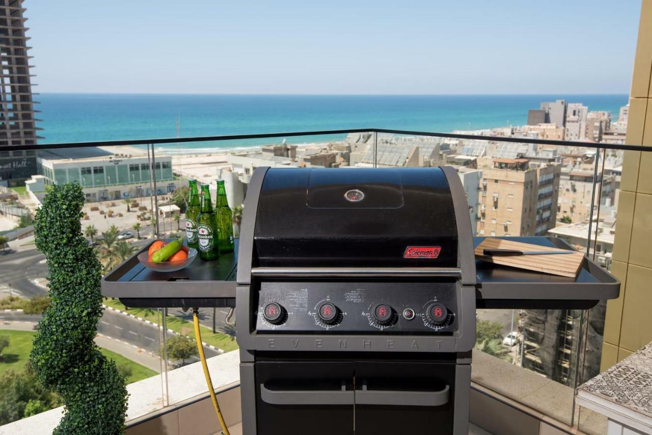 Bat Yam Luxery 5Br Sea View Suite ภายนอก รูปภาพ