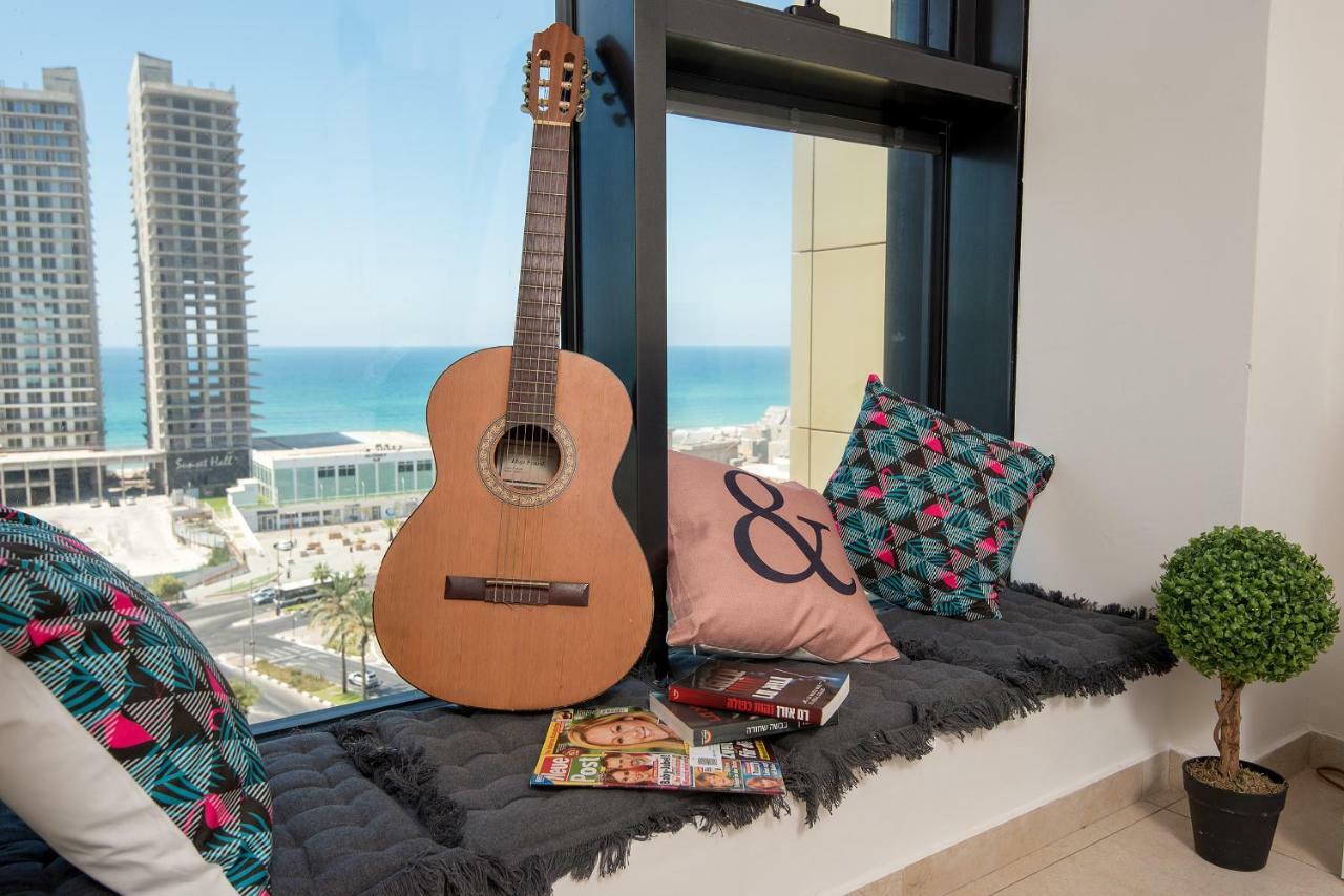 Bat Yam Luxery 5Br Sea View Suite ภายนอก รูปภาพ